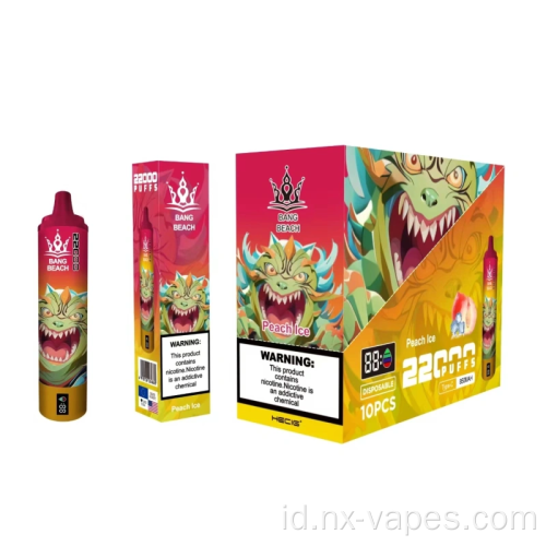 Bang Beach 22000 Puffs sekali pakai grosir vape